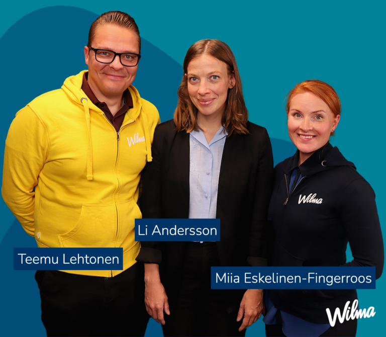 WilmaCast jakso 2, Wilman podcast, Li Andersson, opetuksen tulevaisuus, opetuksen mahdollisuudet